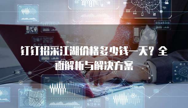 钉钉招采江湖价格多少钱一天?全面解析与解决方案