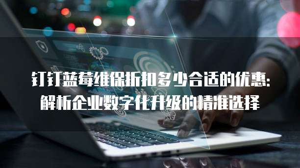 钉钉蓝莓维保折扣多少合适的优惠:解析企业数字化升级的精准选择