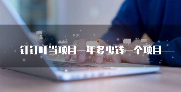 钉钉叮当项目一年多少钱一个项目