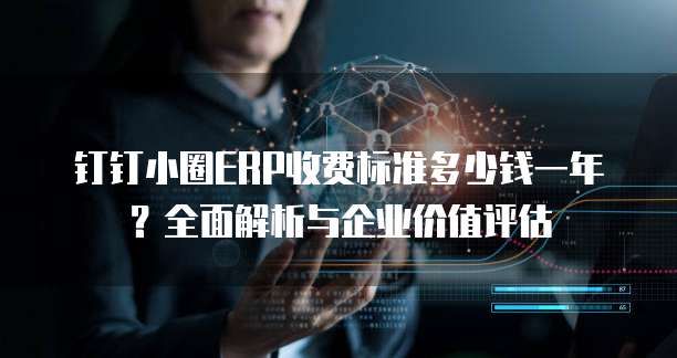 钉钉小圈ERP收费标准多少钱一年?全面解析与企业价值评估