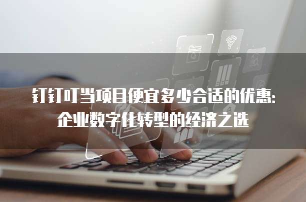 钉钉叮当项目便宜多少合适的优惠:企业数字化转型的经济之选