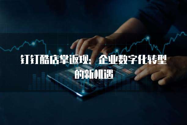 钉钉酷店掌返现：企业数字化转型的新机遇